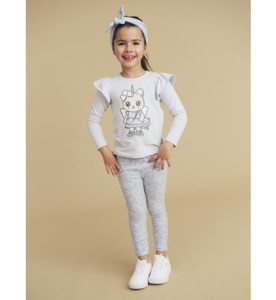 SALE : Kids Clothin: Huxbaby Glitter Caticorn Frill Top - SALE-Baby Sale : Kids Clothing NZ : : Kid Republic - W24 Huxbaby D2