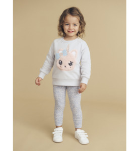 SALE : Kids Clothin: Huxbaby Furry Caticorn Sweatshirt - SALE-Baby Sale : Kids Clothing NZ : : Kid Republic - W24 Huxbaby D2