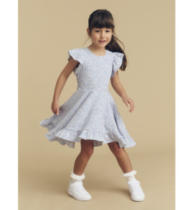 SALE : Kids Clothin: Huxbaby Unicorn Surpise Frill Swing Dress - SALE-Baby Sale : Kids Clothing NZ : : Kid Republic - S24/25 Huxbaby Carryover A001