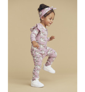 SALE : Kids Clothin: Huxbaby Magical Unicorn Frill Romper - SALE-Baby Sale : Kids Clothing NZ : : Kid Republic - W24 Huxbaby D1