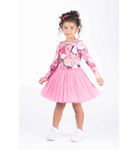 SALE : Kids Clothin: Rock Your Kid Rose Garden L/S Circus Dress - SALE-Girls Sale : Kids Clothing NZ : : Kid Republic - W24 Rock Your Kid D2