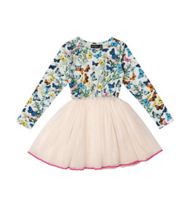 SALE : Kids Clothin: Rock Your Kid Butterflies L/S Circus Dress - SALE-Girls Sale : Kids Clothing NZ : : Kid Republic - W24 Rock Your Kid D1b