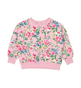 SALE : Kids Clothin: Rock Your Kid Pink Garden Sweatshirt - SALE-Girls Sale : Kids Clothing NZ : : Kid Republic - W24 Rock Your Kid D2