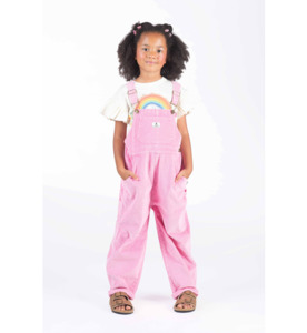 SALE : Kids Clothin: Rock Your Kid Pale Pink Cord Overalls - SALE-Girls Sale : Kids Clothing NZ : : Kid Republic - W24 Rock Your Kid D2