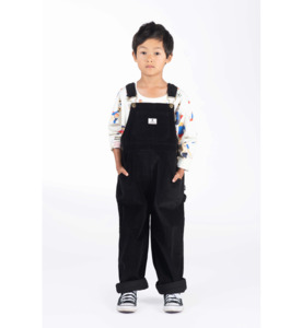 SALE : Kids Clothin: Rock Your Kid Black Cord Overalls - SALE-Girls Sale : Kids Clothing NZ : : Kid Republic - W24 Rock Your Kid D2