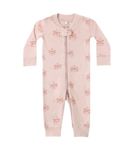 Quincy Mae Zip L/S Sleeper - Carousel - BY BRAND-Quincy Mae : Kids Clothing NZ :&hellip;