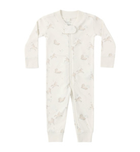 Quincy Mae Zip L/S Sleeper - Unicorns - BY BRAND-Quincy Mae : Kids Clothing NZ :&hellip;