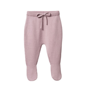 Nature Baby Merino Knit Footed Rompers - Lilac - BY BRAND-Nature Baby : Kids Clo&hellip;