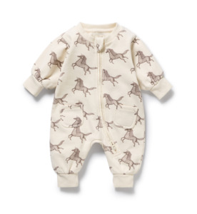 Wilson & Frenchy Little Unicorn Organic Terry Growsuit - BY BRAND-Wilson &am&hellip;