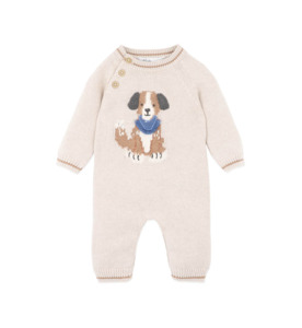 Bebe Otto Organic Knitted Dog Romper - BY BRAND-Bebe : Kids Clothing NZ : : Kid &hellip;