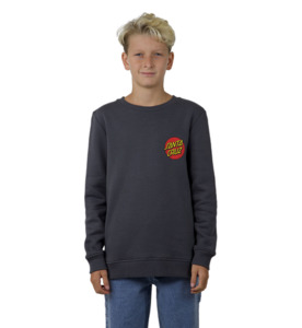 SALE : Kids Clothin: Santa Cruz Classic Dot Chest Sweater - Charcoal - SALE-Boys Sale : Kids Clothing NZ : : Kid Republic - W24 Santa Cruz D1 FLASHMAY25