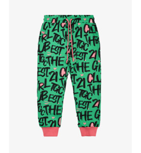Products: The Girl Club TGC Green Track Pants - BY BRAND-The Girl Club : Kids Clothing NZ : : Kid Republic - W26 The Girl Club