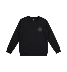 Santa Cruz Check Waste Dot Mono Reflect Sweater - Black - BY BRAND-Santa Cruz : &hellip;