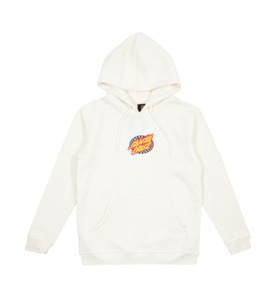 Santa Cruz Goal Flame Hoodie - Cream - BY BRAND-Santa Cruz : Kids Clothing NZ : &hellip;
