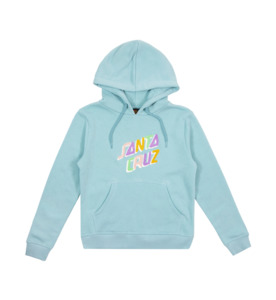 Santa Cruz Spirit Stack Strip Front Hoodie - Turquoise - BY BRAND-Santa Cruz : K&hellip;