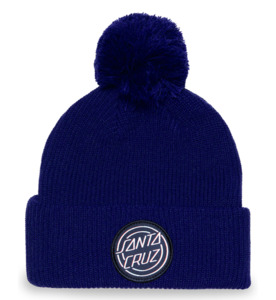 Products: Santa Cruz Triple Stroke Bobble Beanie - Dark Blue - BY BRAND-Santa Cruz : Kids Clothing NZ : : Kid Republic - W25 Santa Cruz D1
