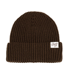 Santa Cruz Script Stack Beanie - Brown - BY BRAND-Santa Cruz : Kids Clothing NZ &hellip;