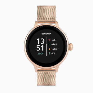 SEKONDA SMART WATCH ROSE GOLD