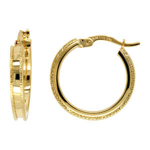 Earrings Collection: Earring - 9ct Silver Bonded IE1533