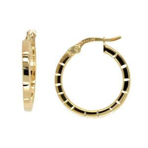 Earrings Collection: Earring - 9ct gold Silver Bonded IE1532