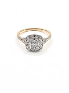 Rings Collection: 9ct Ladies diamond ring