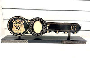 21st key Tongan shield design with Base.