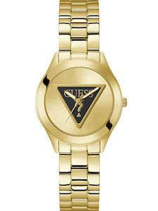Guess Tri Plaque Round Dial Women Watch - GW0675L2 ..
