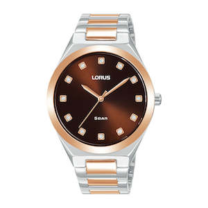 Lorus ladies rose gold watch RG204WX-9
