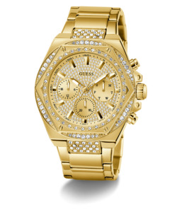 Guess: Gold Fury Glitz Multifunction Dial WatchGW0899G2
