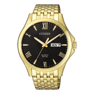 Citizen: Citizen Black Dial Quartz BF2022-55H
