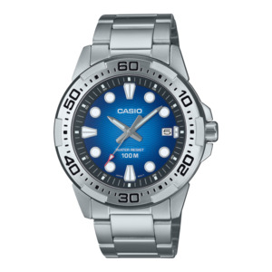 Casio: Casio Analogue Diver Blue face watxh MTD1400-2A