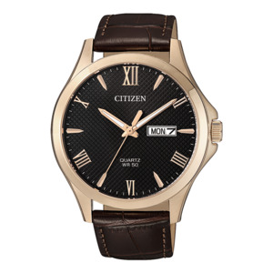 Citizen Men’s Leather strap watch