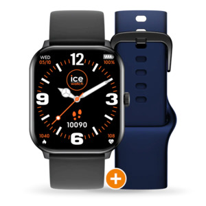 Smart Watch: ice watch BLACK AND NAVY