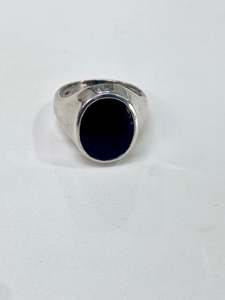 Sterling Silver onyx men’s Ring