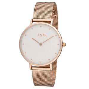 Jag Ladies watch rose gold mess strap J2521A