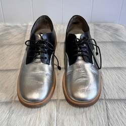 MarsÃ¨ll Contrast Panel Metallic Brogues - SIZE 36.5