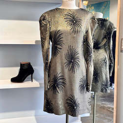 Victoria Beckham Lurex Jacquard Dress - SIZE 12