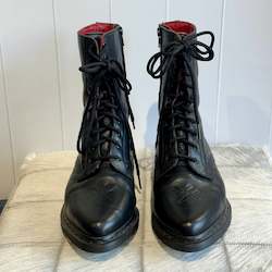 Shoes Boots: Yohji Yamamoto x Dr Martens Combat Boots - SIZE 41