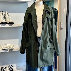 JACKETS: Zadig & Voltaire Unisex Kadri Canvas Parka - SIZE XS/S