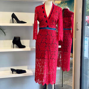 Dresses: Preen by Thornton Bregazzi Sloan Lace Dress - SIZE M