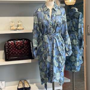 Diane von Furstenberg Silk Shirt Dress - SIZE NZ 12