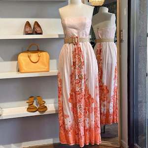 Zimmermann Violet Strapless Maxi Dress - SIZE M