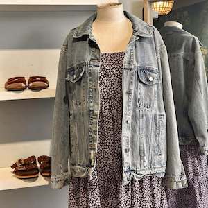 Frontpage: Anine Bing Rory Denim Jacket - SIZE S (but is OS)