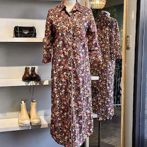 R13 3/4 Sleeve Cowboy Dress - SIZE S