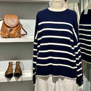 Tops: Aleger Cashmere Blend Sweater - SIZE L