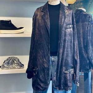 Jackets Blazers: Acne Studios Distressed Twill Blazer - SIZE NZ L