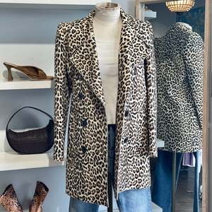 Frontpage: Carven Leopard Print Jacket  - SIZE S