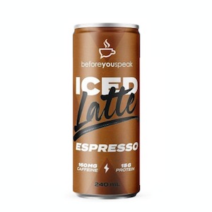Default Category Womens: Before You Speak Protein Iced Latte Rtd (240ml) x 12