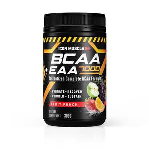 Amino Acids Bcaa: Icon Muscle BCAA+EAA Best Before 12/25