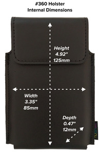 Best Selling: Nutshell #360 Leather Belt Case